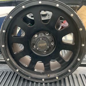 Wheels 20” off a Dodge Ram truck set of four .